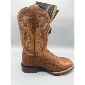 Dan Post Men's 8EW Kingsly Caiman Western Boot Broad Square Toe DP4807 MSRP 470